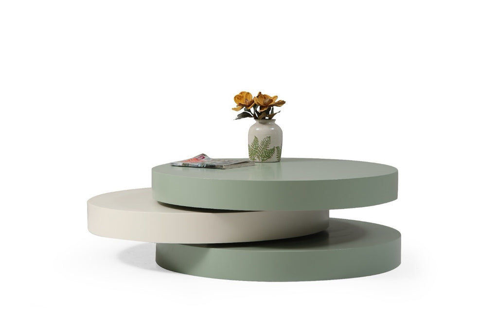 Triple Yuvarlak Orta Sehpa